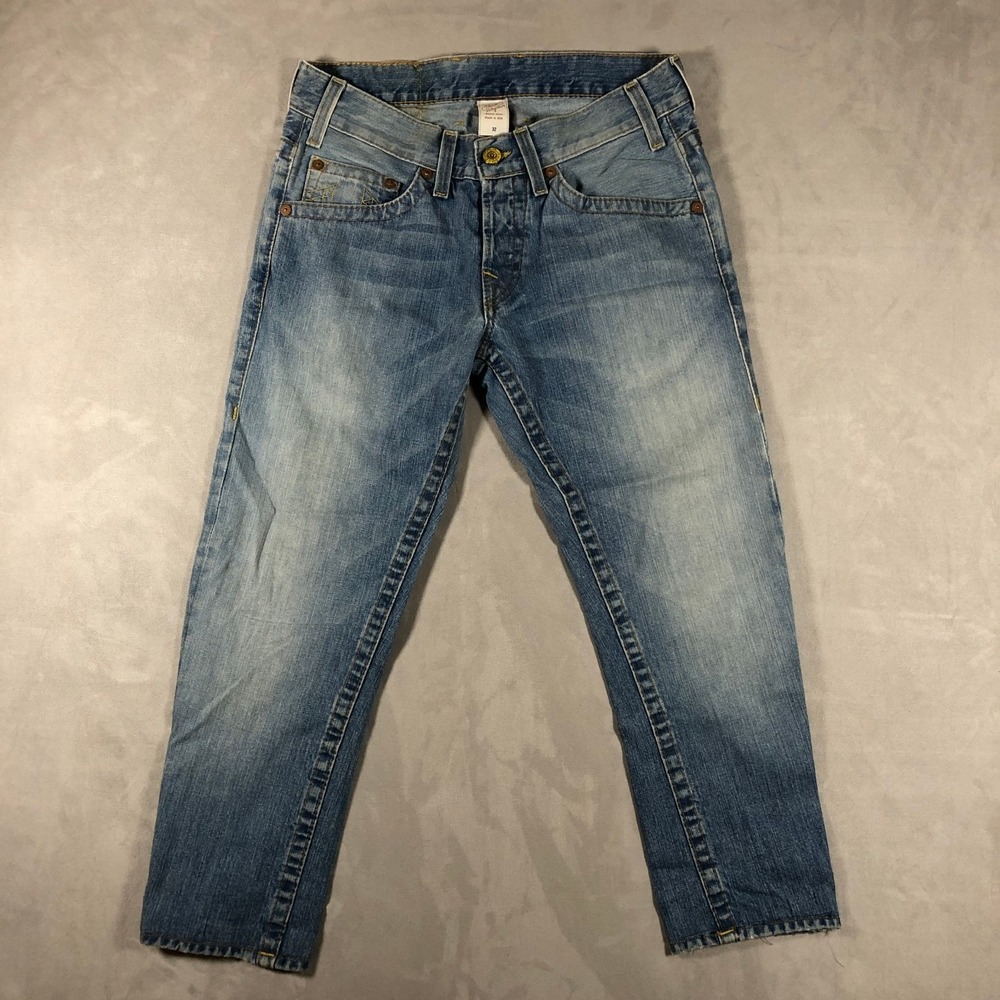 True Religion Jeans Mens 32 Slim Straight USA Made